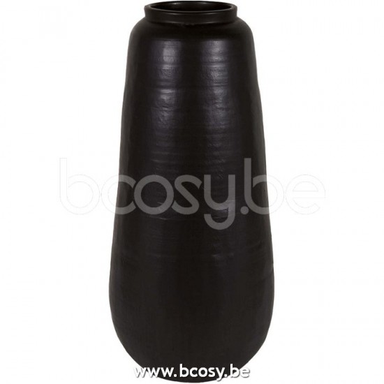 Lifestyle VAAS ZANTA BLACK 52x52x99 cm Lifestyle94 VAAS ZANTA ZWART 52x52x99 cm