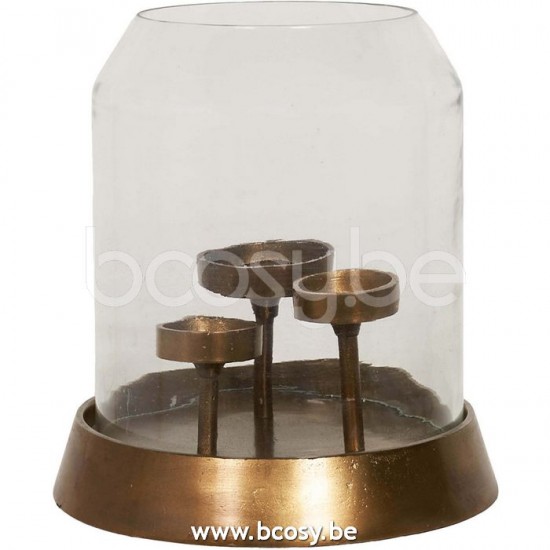 Lifestyle94 Home collection PHIL HURRICANE BRASS S