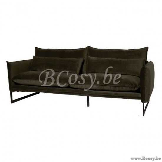 Lifestyle SOFA 1 ZIT MILAN SEVEN HUNTER GREEN 156 B80/H88/D90 Lifestyle94 SOFA 1 ZIT MILAN SEVEN JAGERSGROEN 156 B80/H88/D90