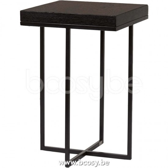 Lifestyle TABLE BASSE BURLINGTON NOIR 40X40X54