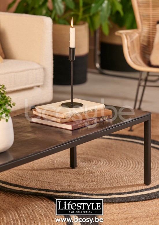 Lifestyle94 Home collection WESTFORD COFFEE TABLE BLACK 90X30X40