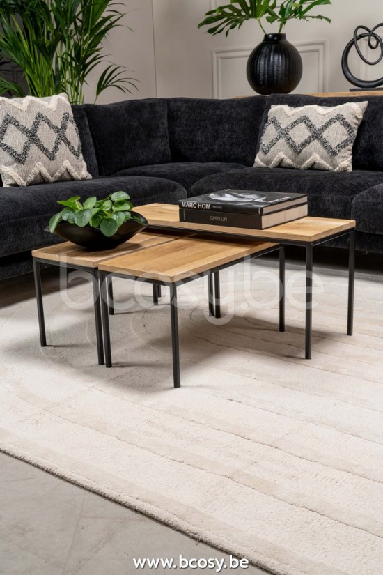 Lifestyle94 Home collection WESTFORD COFFEE TABLE OAK 60X30X35