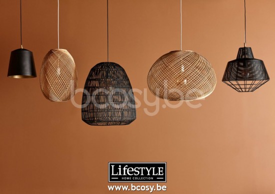 Lifestyle HÄNGELAMPE LYNN NATURAL M 62x62x45 cm