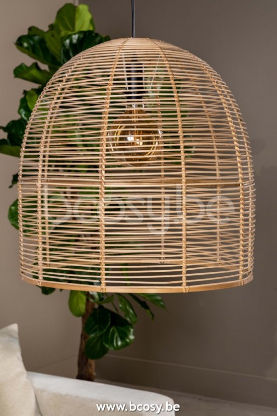 Lifestyle HANGLAMP JOANNA NATUREL 51x51x51 cm Lifestyle94 HANGLAMP JOANNA NATUURLIJK 51x51x51 cm