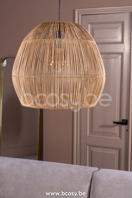 Lifestyle LAMPE SUSPENDUE JOSEPHINE NATUREL L 60x60x52 cm
