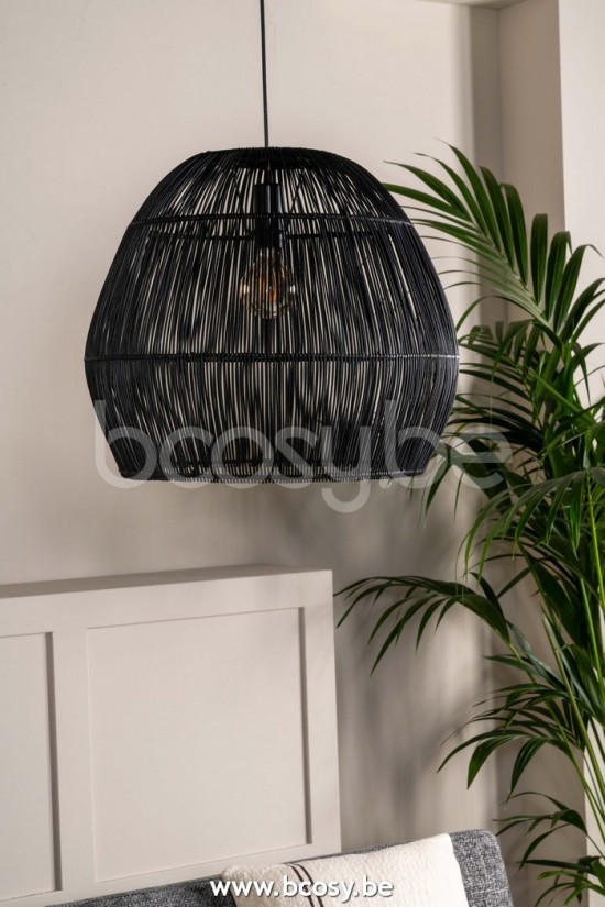 Lifestyle94 Home collection JOSEPHINE HANGING LAMP BLACK L