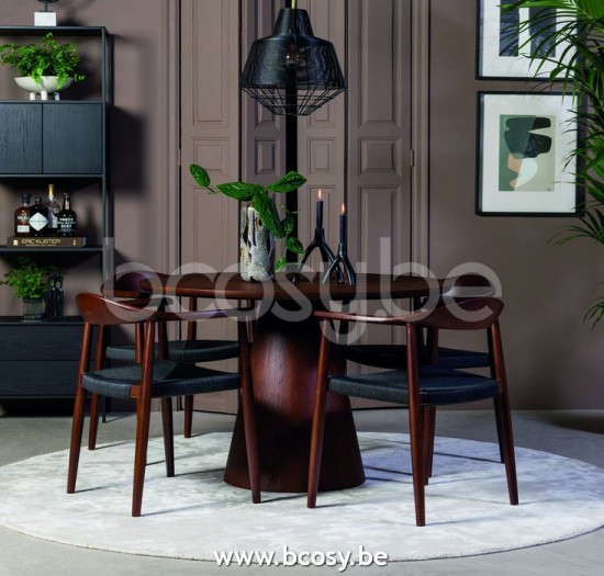Lifestyle94 Home collection FRANKLIN ARMCHAIR DARK BROWN