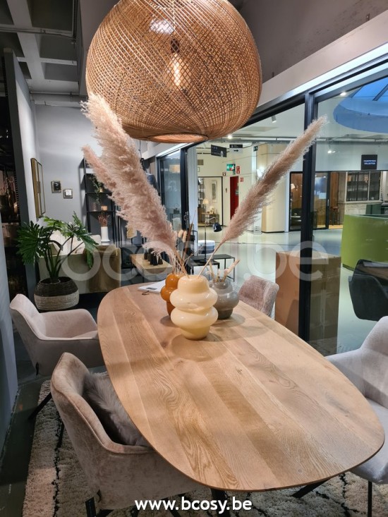 Lifestyle TABLE DE SALLE À MANGER KINSLEY NATUREL 220X90 CM