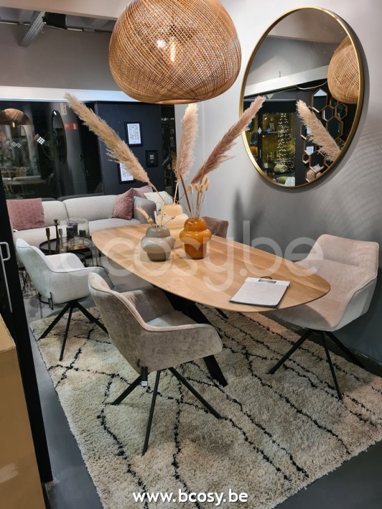 Lifestyle ESSTISCH KINSLEY NATURAL 220X90 CM