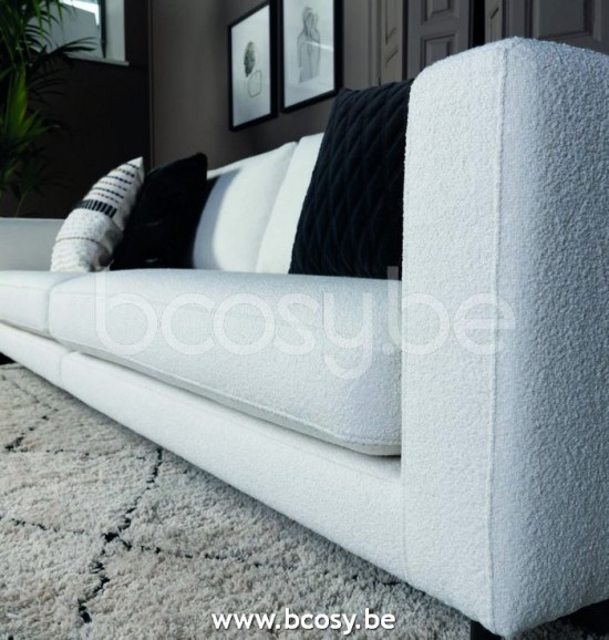 Lifestyle SOFA 4,5-ZITS TERMOLI ALPINE IVORY 101 B304/H85/D98 Lifestyle94 SOFA 4,5-ZIT TERMOLI ALPIJNS IVOOR 101 B304/H85/D98