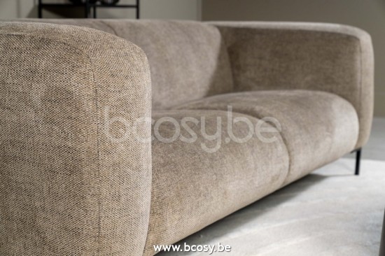 Lifestyle 3-SITZER VENEZIA MORGAN HELLBRAUN 9611 B232/H73/D98