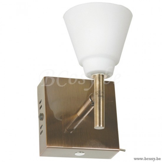 Linea Verdace GEVE WANDLICHT 1X35W ORLANDO BRONS