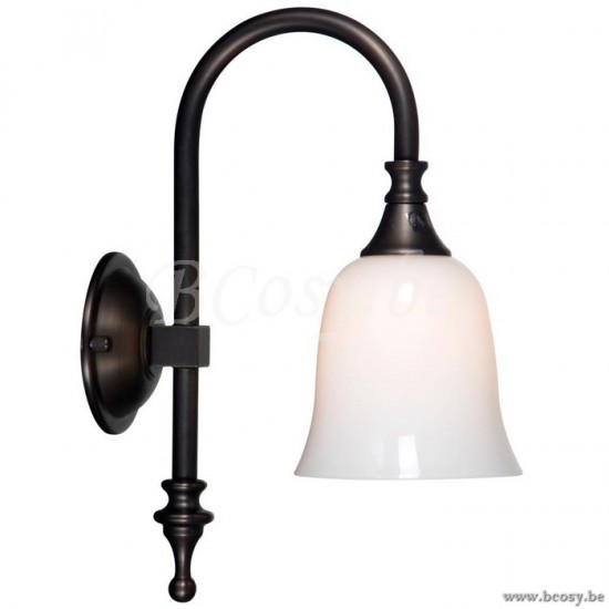 Linea Verdace LV 31241_B Bath Classic Boog Opal Wit Glas 1 lamp G9 IP44