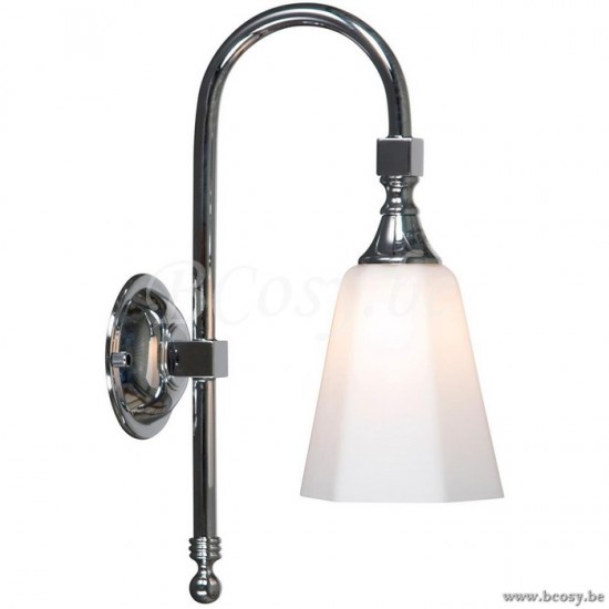 Linea Verdace Bath Classic Boog Opal LV 31252/CH Badkamer Wandlampen Muurlampen Wandverlichting Binnenverlichting