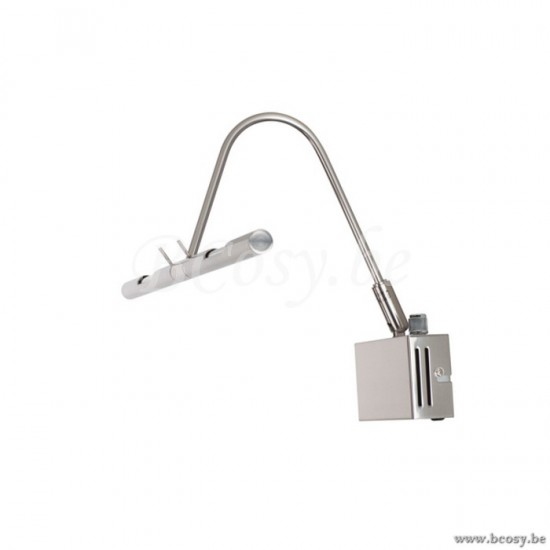 Linea Verdace LV 33011_H_NM Da Vinci Schilderijverlichting Midi Nikkel Mat 