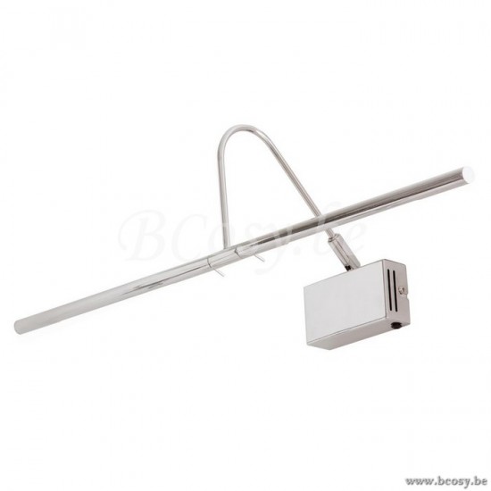 Linea Verdace LV 33012_L_CH Da Vinci Schilderijverlichting Max Chrome Led 500Lu 75L W