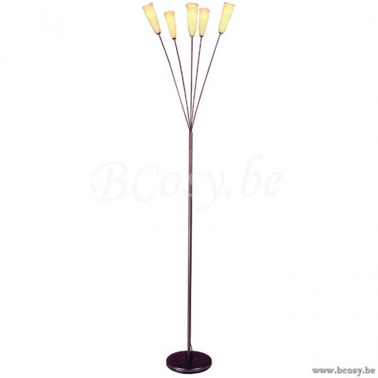 Linea Verdace GEVE DELFINO STAANLP/5 BRONS 5X20W GL.AMBER