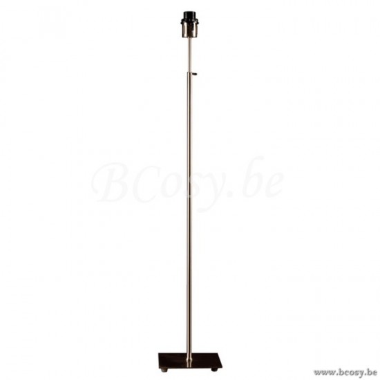 Linea Verdace LV 44100_NM Bergen Staanlamp Nikkel Mat E27 60W Z Kap