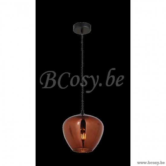 Linea Verdace Uurna LV 50171/20/COP Pendants Ceiling Suspended Overhead Lights Lamps Indoor Lighting