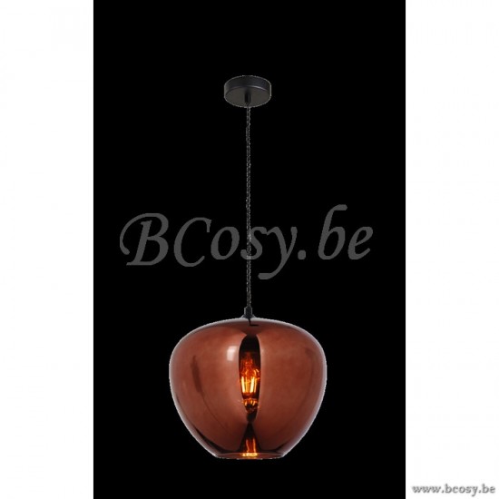 Linea Verdace GEVE Uurna GLASS COPPER PENDEL D29 1XE27 max 60W