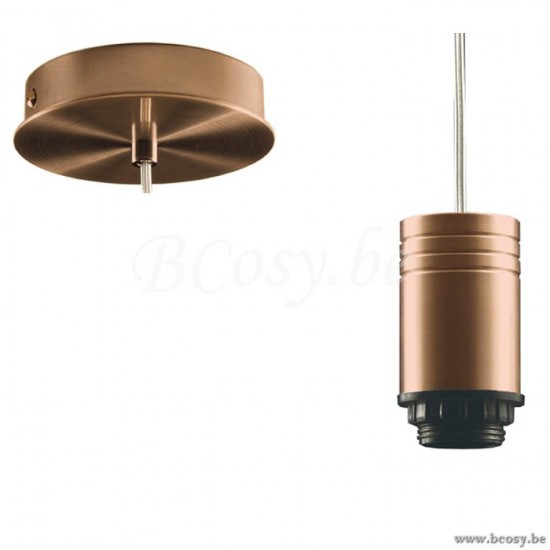 Linea Verdace GEVE PENDEL LOUNGE 1XE27 60W BRONS EXCL KAP