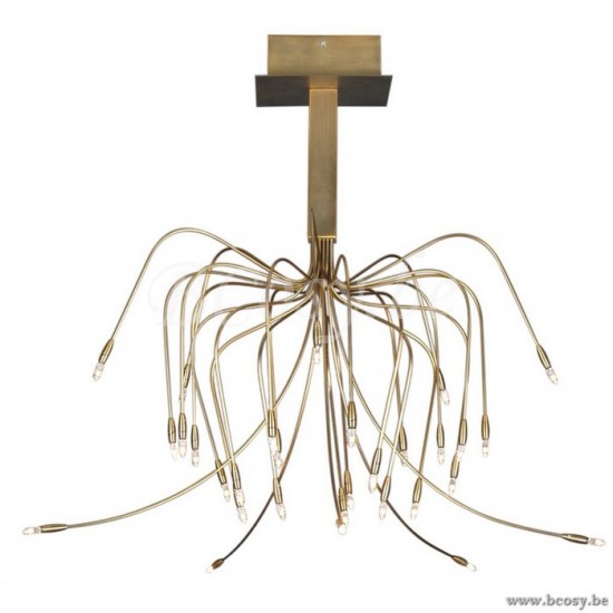 Linea Verdace Vermicelli LV 51091/B Hanglampen Pendels Pendellampen Plafondlampen Plafondverlichting Binnenverlichting