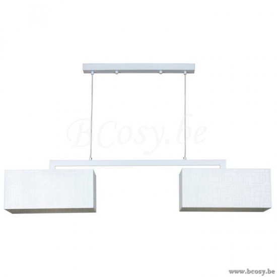 Linea Verdace GEVE MAXIMA PEND E27 2XMAX 60W SHINY WHITE