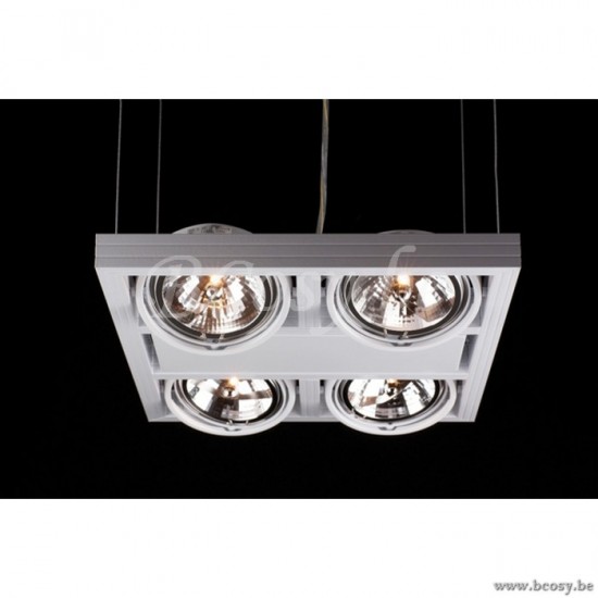 Linea Verdace GEVE PENDEL COOL INCL.4XAR111 50W/12V WIT