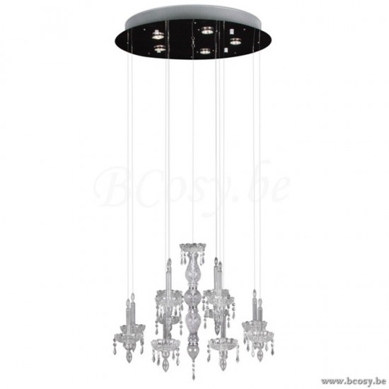 Linea Verdace GEVE GHOSTLY CANDLE PENDEL 5*50W GU10 D70 H150