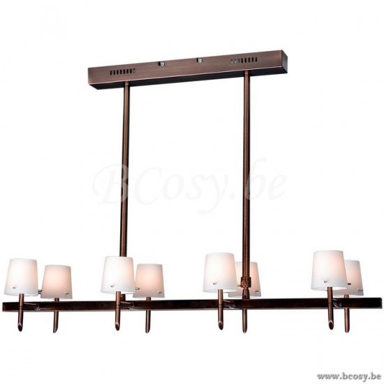 Linea Verdace GEVE LUSTER 8X20W DANISCH BRONS