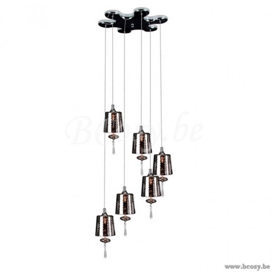 Linea Verdace Dance LV 52166/CHM Pendants Ceiling Suspended Overhead Lights Lamps Indoor Lighting