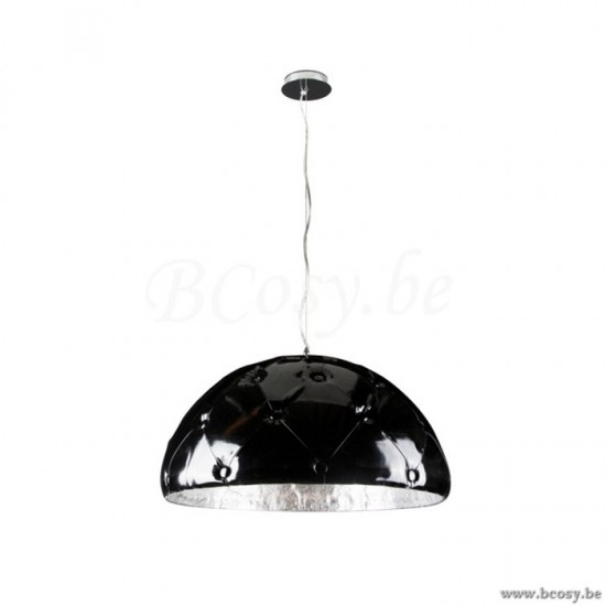 Linea Verdace GEVE CHESTERFIELD PENDEL 4XE27 60W ZWART/ZILVER D/700MM