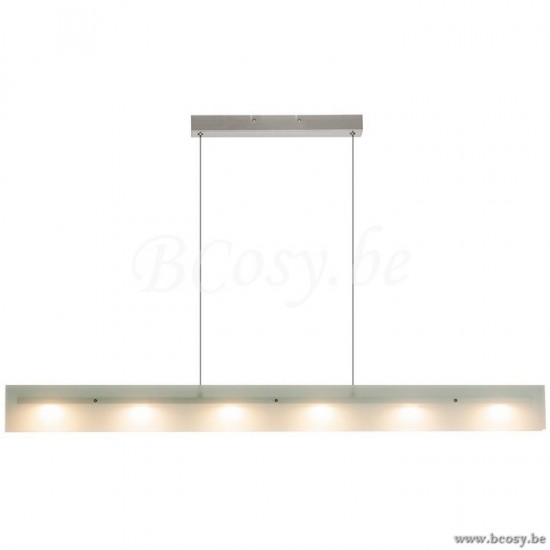 Linea Verdace GEVE VIGA PEND SATIN LED6X3W 2700K 1440LM DIM