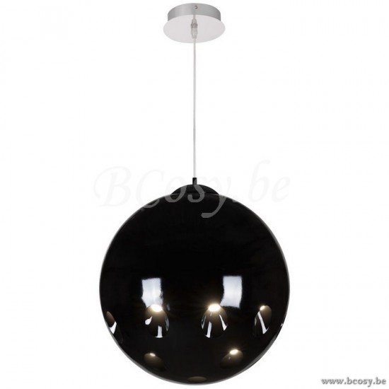 Linea Verdace GEVE PENDEL ATLAS ZWART D600 18L Led 220V/3W