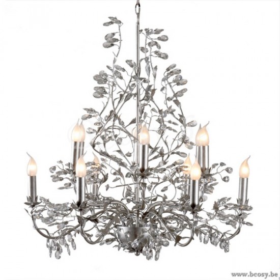 Linea Verdace GEVE LUCHTER MICHELANGELO 12XE14 SILV BRUSHED