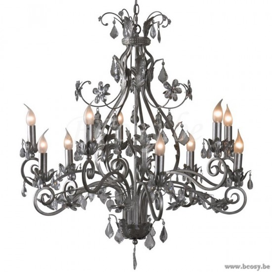 Linea Verdace GEVE PEND.RAFAEL E14 40WX10 SILV.BRUSHED D87