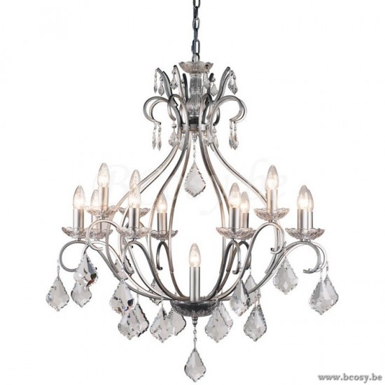 Linea Verdace GEVE PAZZI PENDEL 8+4+1 SILVER BRUSHED