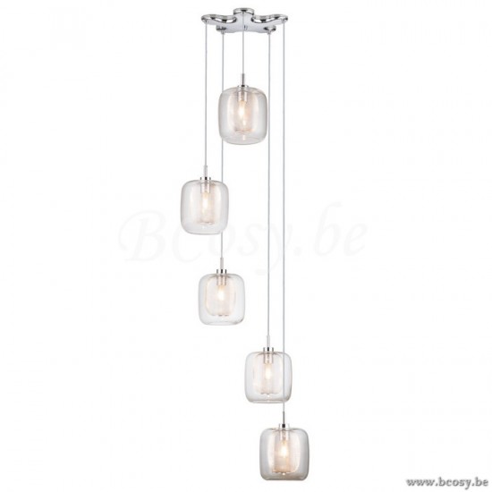 Linea Verdace Osaka LV 53715/CH Éclairage Armatures Luminaires D'intérieur Plafonniers