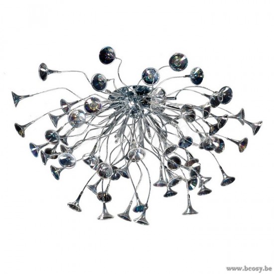 Linea Verdace Minisounds LV 61401/CH Éclairage Armatures Luminaires D'intérieur Plafonniers