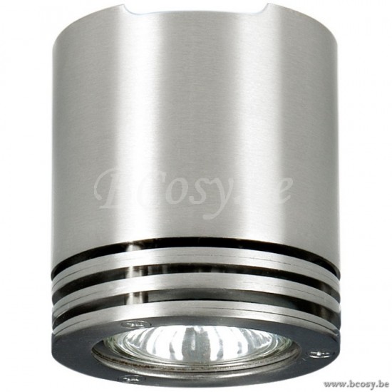 Linea Verdace GEVE OPBOUW SPOT TRIO ROUND ALU GU10 50W INC