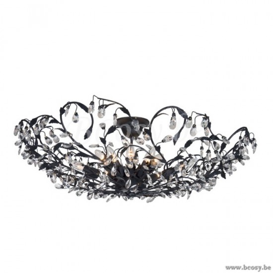 Linea Verdace GEVE PLAF.MICHELANGELO 12XE14 ZWART