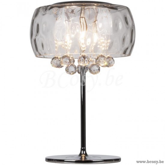 Linea Verdace Ice Clear LV 72180/CH Lampenfusse Mit Schirmen Tischlampen Tischleuchten Innenleuchten