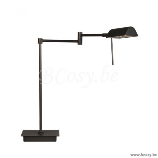 Linea Verdace LV 73103_G9_B Tafellamp Mayfair+1 lamp G9 40W Brons