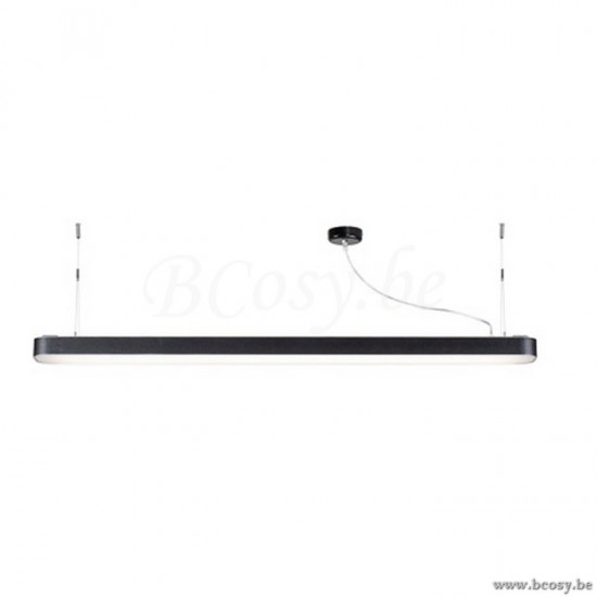 Linea Verdace GEVE LEATHER LINE HANGLP 3X35W 4000K 152X16X7 ZWART