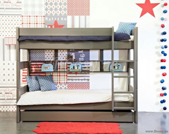 MathyByBols Mathy By Bols Dominique Kinderbed Stapelbed 166 Deelbaar 90