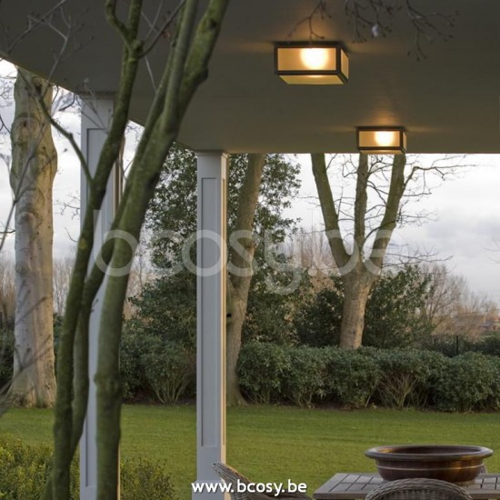 Tekna Nautic CHELSEA SMALL-Dunkelbronze-mattiertes Glas.