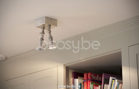 Tekna Nautic LILLEY SPOT TWIN-LED-Messing gebürstet und vernickelt.