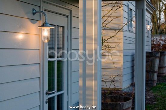 Tekna Nautic BUTTERFLY 90°-koper-helder glas.