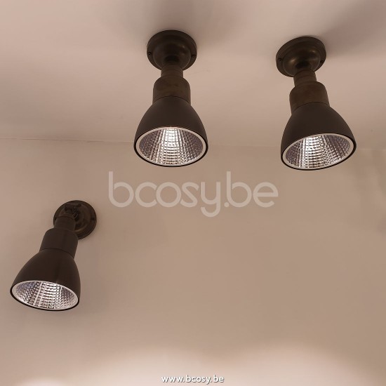 Tekna Nautic LOFT CEILING-réflecteur miroir bronze foncé.