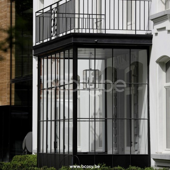 Tekna Nautic ILFORD LARGE CLOSED TOP-Dunkelbronze-Klarglas.